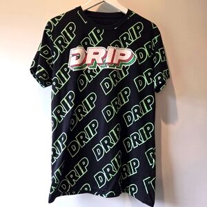 Launder Men's DRIP Y2K Graphic T Shirt Meduim